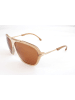 Web Damen-Sonnenbrille in Beige/ Hellbraun