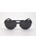 Web Unisex-Sonnenbrille in Schwarz/ Dunkelblau