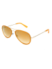 Web Unisex-Sonnenbrille in Gelb/ Orange