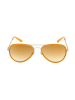 Web Unisex-Sonnenbrille in Gelb/ Orange