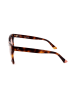 Web Damen-Sonnenbrille in Braun-Hellbraun/ Orange