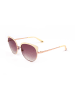 Web Dameszonnebril goudkleurig-beige/paars