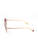 Web Damen-Sonnenbrille in Gold-Beige/ Lila