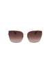 Web Damen-Sonnenbrille in Gold/ Braun