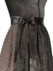 Almsach Dirndl in Anthrazit/ Taupe
