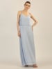 APART Plisseekleid in Hellgrau