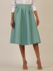 APART Satijnen rok turquoise