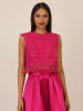APART Spitzentop in Pink