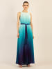 APART Kleid in Türkis/ Dunkelblau