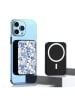 SWEET ACCESS Powerbank in Schwarz/ Creme/ Blau - 10.000 mAh