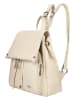Wojas Leder-Rucksack in Beige - (B)26 x (H)21 x (T)9,5 cm