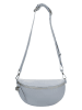 Wojas Leder-Brustbeutel in Hellblau - (B)22 x (H)14 x (T)6 cm