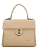 Wojas Leder-Henkeltasche in Beige - (B)30 x (H)24,5 x (T)8,5 cm