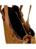 Wojas Leder-Henkeltasche in Hellbraun - (B)34 x (H)28 x (T)12,5 cm