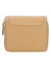 Wojas Leder-Geldbörse in Beige - (B)10 x (H)12 x (T)3 cm