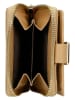 Wojas Leder-Geldbörse in Beige - (B)10 x (H)12 x (T)3 cm