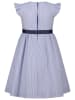 Topo Kleid in Hellblau