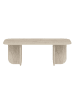 Scandinavia Concept Salontafel "Becaj" beige - (B)120 x (H)41,4 x (D)60 cm
