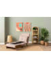 Scandinavia Concept Sofa "Cosmo Single" in Beige - (B)77 x (H)82 x (T)70 cm