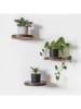 Scandinavia Concept 3-delige set: wandmeubels lichtbruin - Ø 12 cm