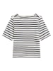 Marc O'Polo Shirt wit/donkerblauw