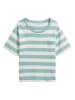 Marc O'Polo Shirt wit/turquoise