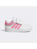 adidas Sneakers "Hoops 4.0" wit/lichtroze