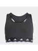 adidas Biustonosz sportowy w kolorze antracytowym