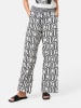 Gerry Weber Hose in Weiß/ Schwarz