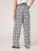 Gerry Weber Hose in Weiß/ Schwarz
