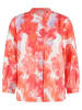 Gerry Weber Bluse in Weiß/ Orange/ Rot