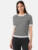 Gerry Weber Pullover in Weiß/ Schwarz
