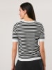 Gerry Weber Pullover in Weiß/ Schwarz