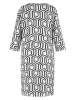 Gerry Weber Kleid in Weiß/ Schwarz
