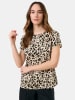 TAIFUN Bluse in Beige/ Schwarz