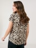 TAIFUN Bluse in Beige/ Schwarz