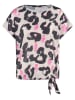 TAIFUN Shirt beige/lichtroze/zwart