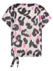 TAIFUN Shirt beige/lichtroze/zwart