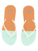 Reef Zehentrenner "Bliss Toe Dip" in Orange/ Türkis/ Weiß