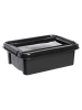 Plast Team Opbergbox zwart - (B)39 x (H)16,9 x (D)51 cm