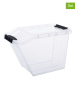 Plast Team 2er-Set: Aufbewahrungskisten "Probox" in Transparent - 58 l