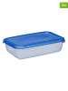 Plast Team 5er-Set: Frischhaltedosen "Polar" in Blau - 460 ml