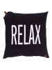 TINTEUNICHE Kussen "Bigismore - Relax" zwart - (L)50 x (B)50 cm