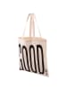 TINTEUNICHE Shopper bag "Bigismore - Good Vibes" w kolorze beżowym - 42,4 x 40 cm