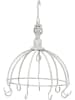 POSIWIO Krone mit Haken in Weiß - (H)28 x  Ø 22 cm