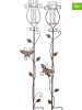POSIWIO 2er-Set: Gartenstäbe in Braun - (B)18 x (H)95 cm