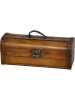 POSIWIO Truhe in Braun - (B)33 x (H)12,5 x (T)12 cm