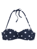LASCANA Biustonosz bikini w kolorze granatowym
