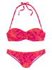 Venice Beach Bikini w kolorze różowo-czerwonym