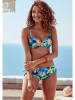 LASCANA Bikini donkerblauw/groen